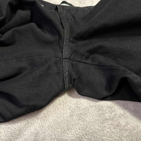 Universal Thread Women's Mid Rise Super Wide Leg Jeans Black Size 2 Button Fly - Picture 9 of 13